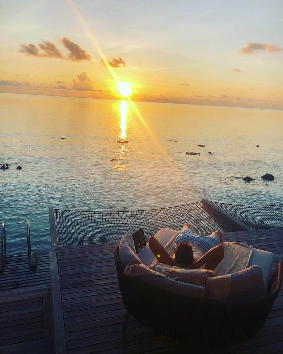 ドミニク・ティエムさんのインスタグラム写真 - (ドミニク・ティエムInstagram)「I had such a great time here on the Maldives ! 🇲🇻 ☀️🌊 Thank you @stregismaldives for one of the best experiences ! 👍🤙 #vacation #2018 #4ocean」11月27日 2時43分 - domithiem