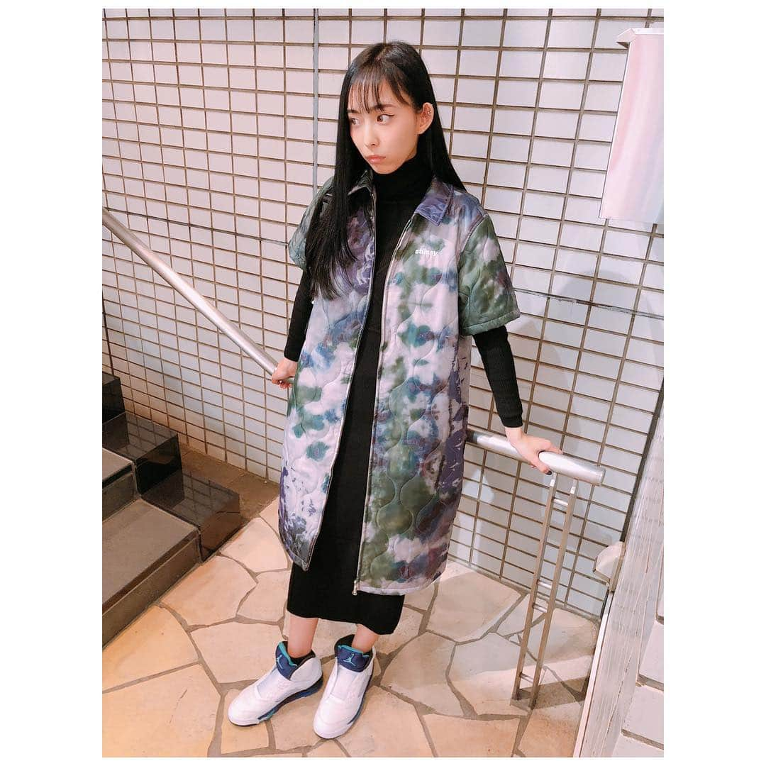 彩姫さんのインスタグラム写真 - (彩姫Instagram)「#ootd 💙💜💙💜💙﻿ ﻿ #stussy﻿ #supreme﻿ #nike﻿ #nikeairjordan﻿ #bandmaid ﻿ #saiki」11月27日 15時45分 - saiki_bandmaid