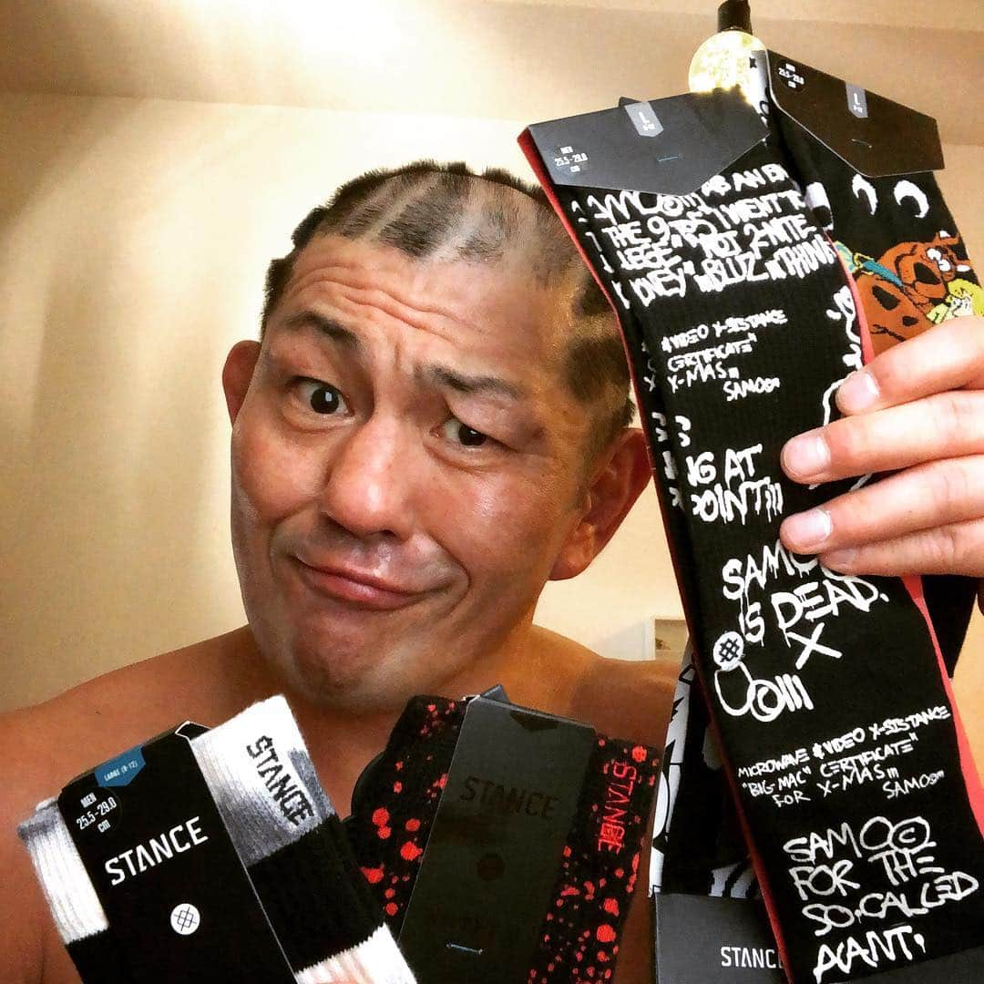 鈴木みのるさんのインスタグラム写真 - (鈴木みのるInstagram)「coming soon 2 @stancesocks  @stance_japan  #ついに #ついに @piledriver_harajuku  #にて #stancesocks  #公式 #取扱 #開始 #します #12月 #準備出来次第 #はじめるよ #これぞ #新展開 #第二弾 #じゃ！ #究極みのるグッズ」11月28日 12時09分 - suzuki.d.minoru