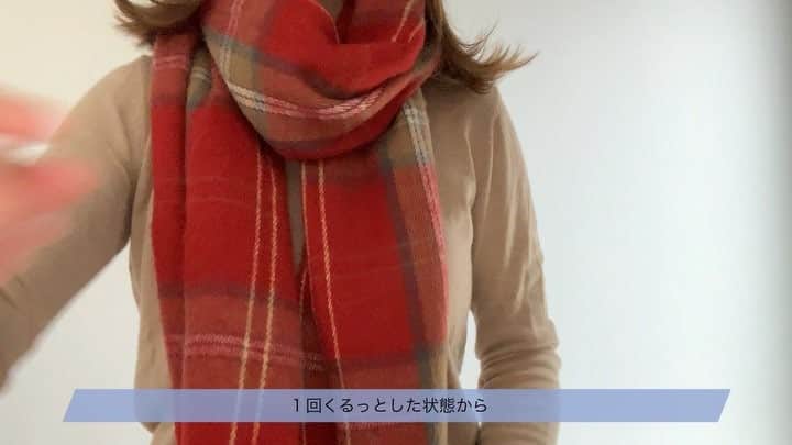 ryuu79hinaのインスタグラム：「マフラーの巻き方～Part2……🧣 * ポット巻きよりもボリューム感ある巻き方！ * こちらも簡単なのでおすすめだよ🐻 * プロローグにのせて...♪*ﾟ 今週のまだ見てないんだよね～。 どーなったかなぁー🌈 💜 🌈 *」