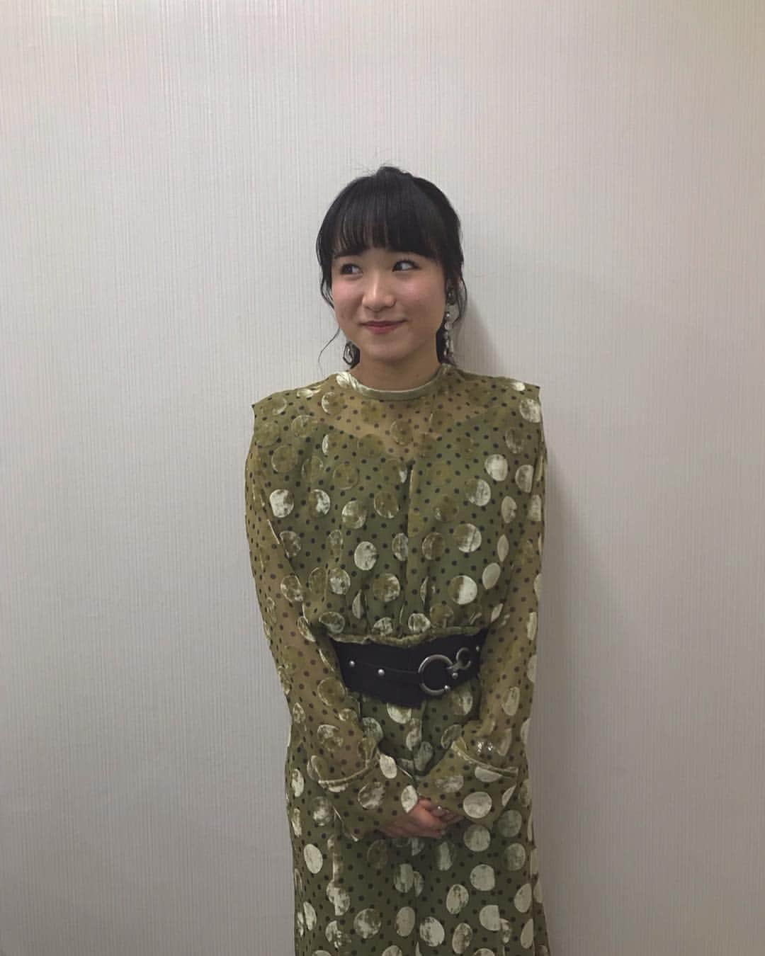 伊藤美誠のインスタグラム：「ベストアーティスト🎤👗」