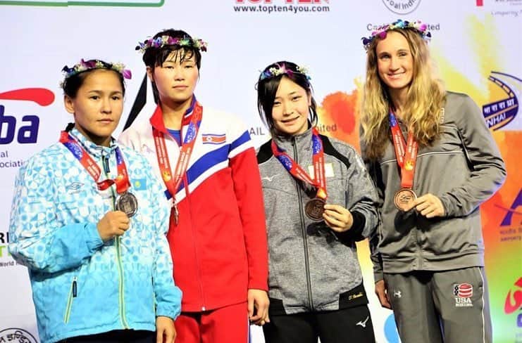 並木月海のインスタグラム：「初の世界選手権🇮🇳 銅メダルでした🥉 あの舞台に立てた事に感謝し沢山の事を学べたのですごく次に繋がる大会でした‼️ また頑張ります😊🙌🏻」