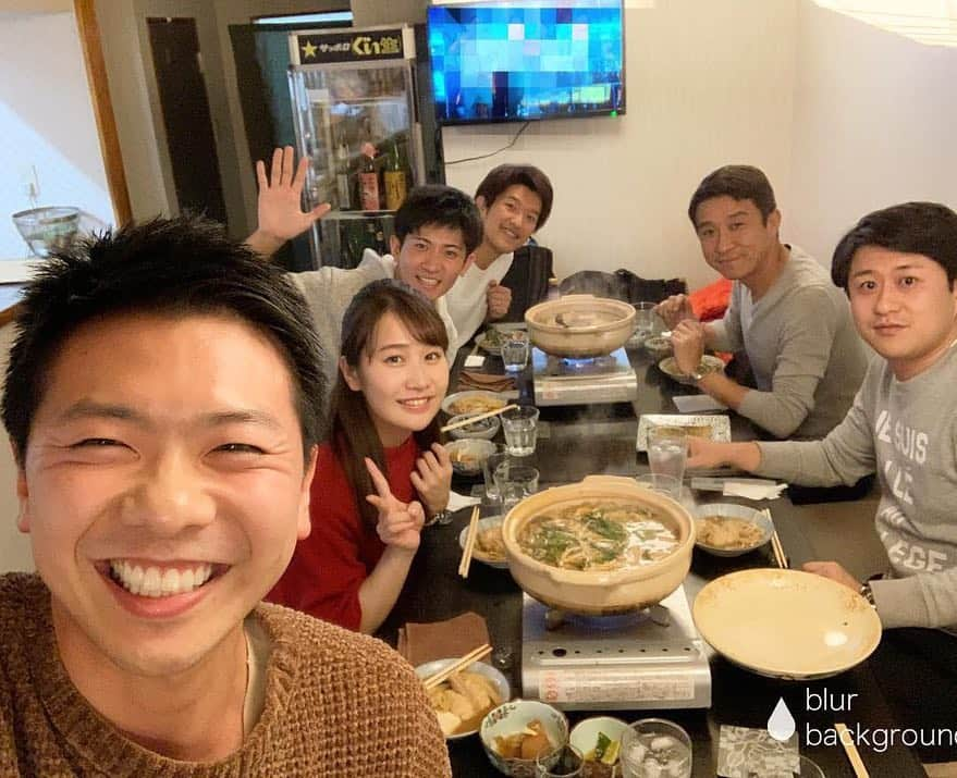 島津咲苗さんのインスタグラム写真 - (島津咲苗Instagram)「全日本大学駅伝の打ち上げ☆ 笑いが絶えない会でした☺️ おやすみなさい...素敵な夜を😴 #メーテレ #メーテレアナウンサー  #駅伝担当 #全日本大学駅伝 #鍋料理」11月28日 23時53分 - sanae_shimazu