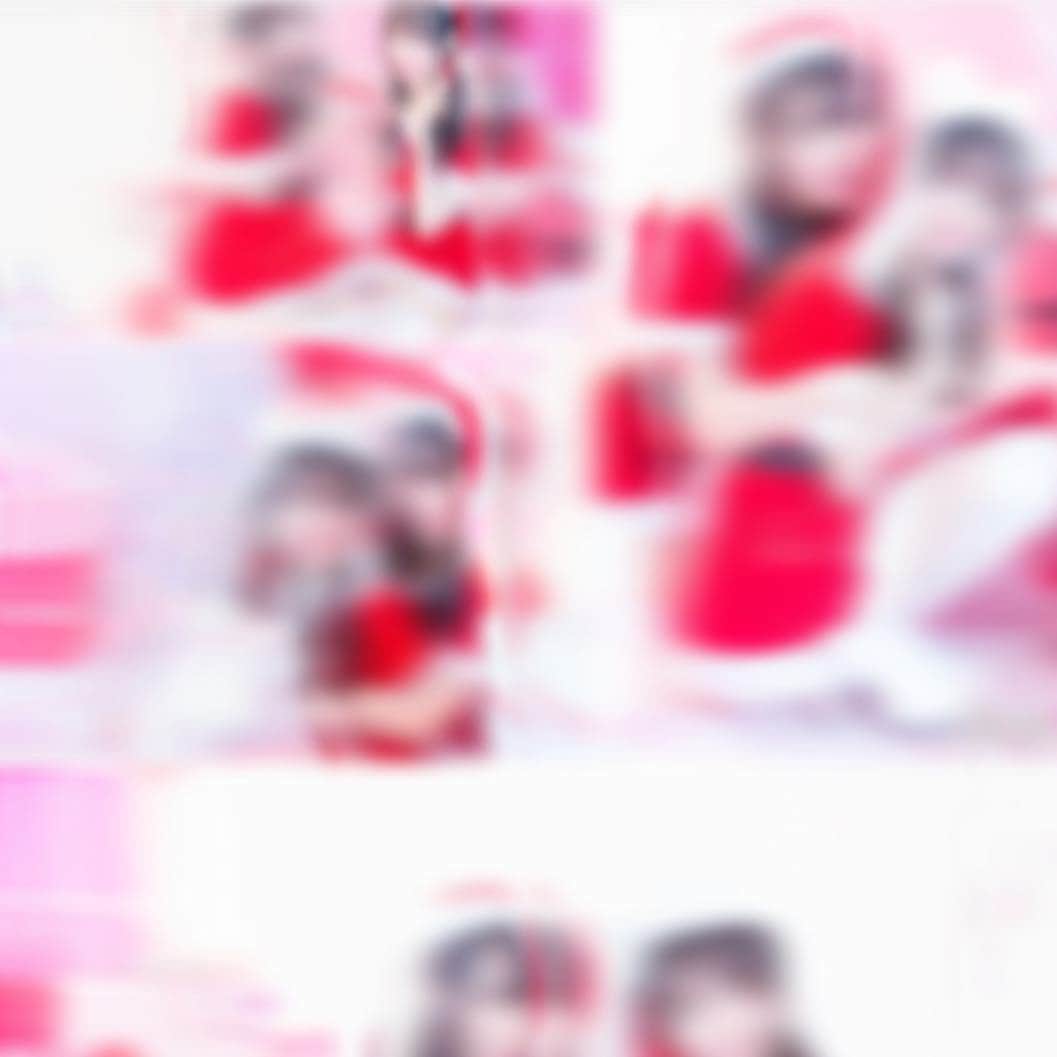 石田晴香のインスタグラム：「クリスマスの作品撮りのデータが届いたっ💗 モザイクかかっててもわかるクリスマス感🎄🎅 お楽しみにっ(*´꒳`*) #クリスマス #作品撮り #モザイクw」