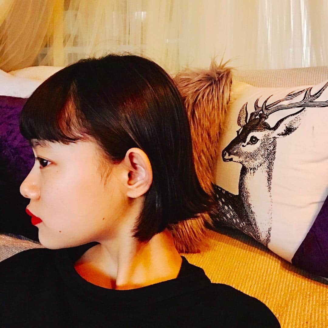 杉咲花のインスタグラム：「💭💋♩」