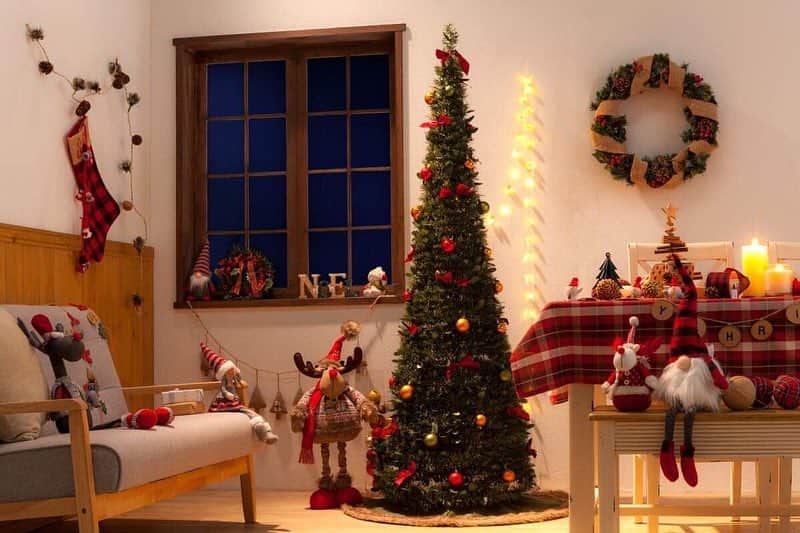 カインズ　ポップアップツリースリム 120cm グリーン カインズ ポップアップツリースリム 120cm グリーン