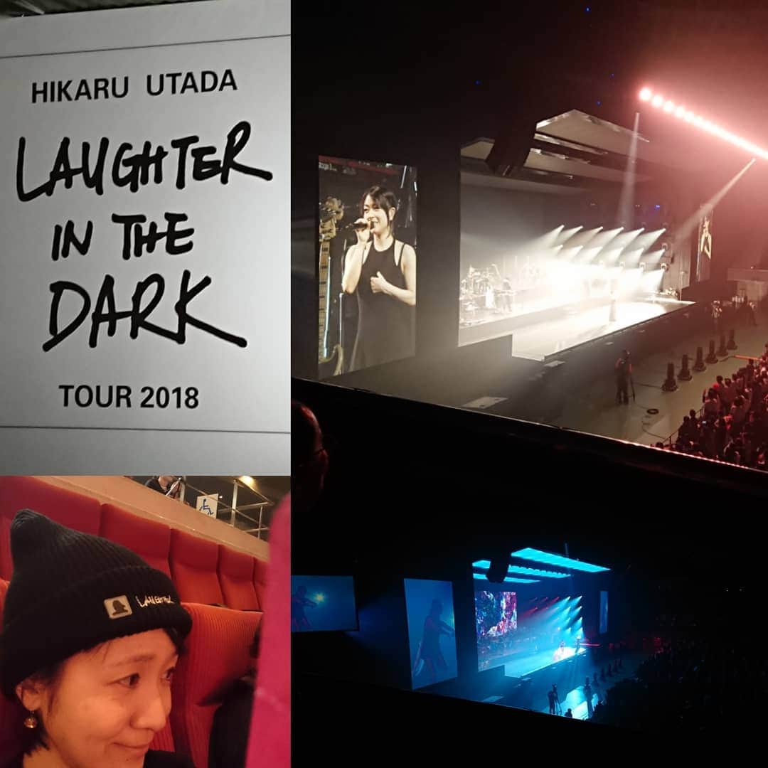 上田悦子さんのインスタグラム写真 - (上田悦子Instagram)「はぁぁーー。。。 よかったぁぁぁーーー。。。 色んな感情に寄り添ってくれる楽曲の数々。 心底、味わいました。 #宇多田ヒカルライブ #あの曲もこの曲も #充電した 😂😂😂」11月29日 23時18分 - uetsuko