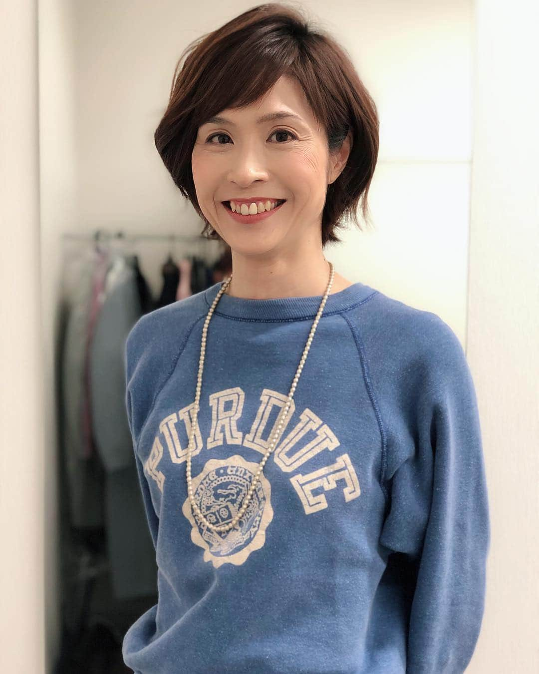 今村涼子さんのインスタグラム写真 - (今村涼子Instagram)「#私服 今日も#古着スウェット #パタゴニアレトロ#大人古着#大人古着女子 #チャンピオン#ランタグ」11月29日 23時37分 - ryoko.imamu