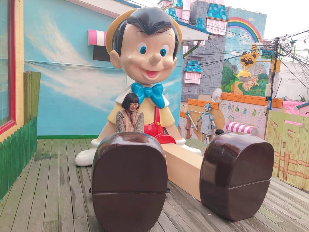 のインスタグラム：「なな特集。かわいい🧸💘 ここは仁川にある童話村だよ🌹」