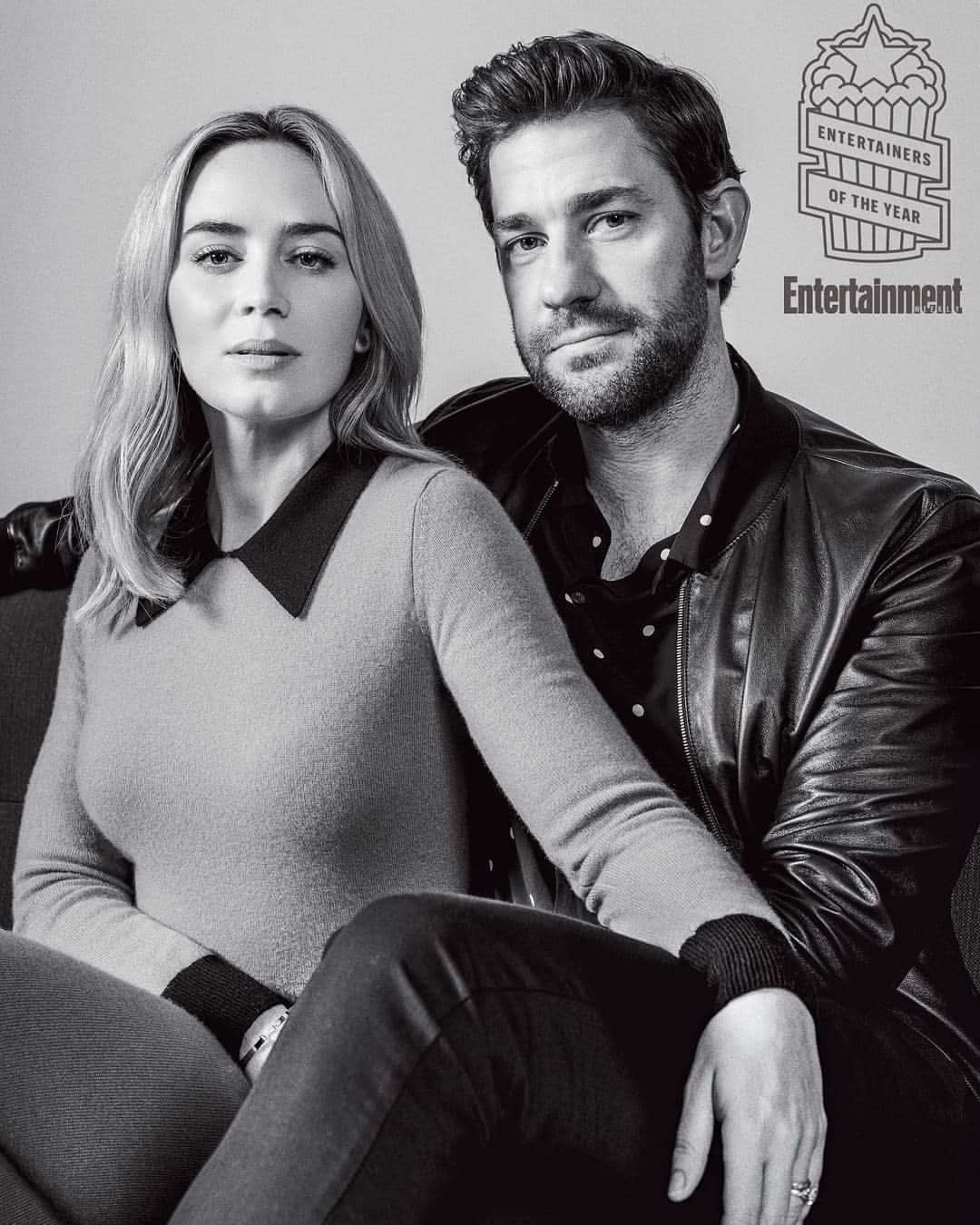 エミリー・ブラントのインスタグラム：「2018's Entertainers of the Year!」