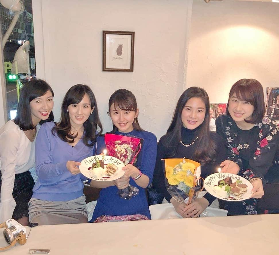 谷中麻里衣さんのインスタグラム写真 - (谷中麻里衣Instagram)「Best wishes to the bride & birthday girl 🎂 .  ミス日本同期会💓 ご近所が増えてから、たくさん集まれてハッピー☺️ . #latergram #birthdaygirl  #bridetobe #MissJapan #2011 #ミス日本」12月29日 21時51分 - marieyanaka