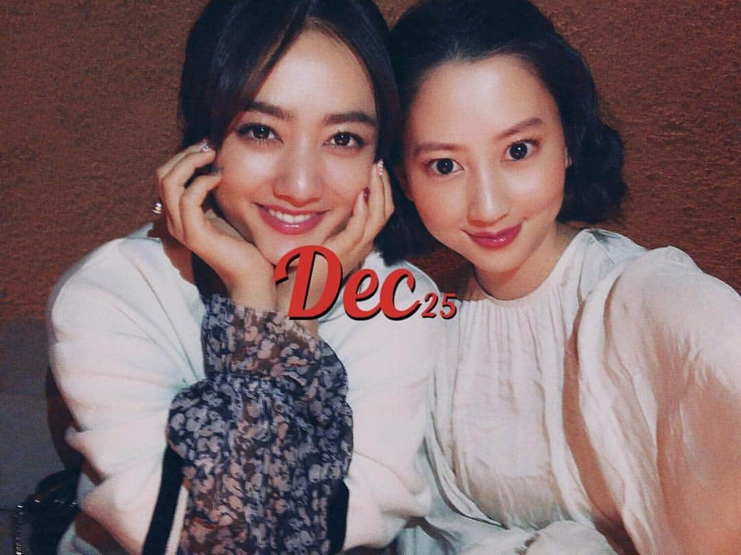 谷まりあさんのインスタグラム写真 - (谷まりあInstagram)「Merry Christmas 🎄❤️❤️ 3年ぶりのまゆまりhappyクリスマス💕🎄 来年もよろしくまゆ姉ちゃん👶🏻💖」12月25日 23時01分 - mariaaaa728