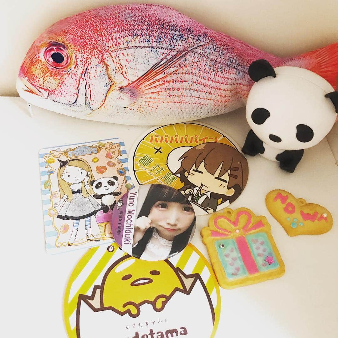 五比桐美憂のインスタグラム：「お部屋のコレクション♡  #好きな人 #パンダ  #魚 #ぐでたま」