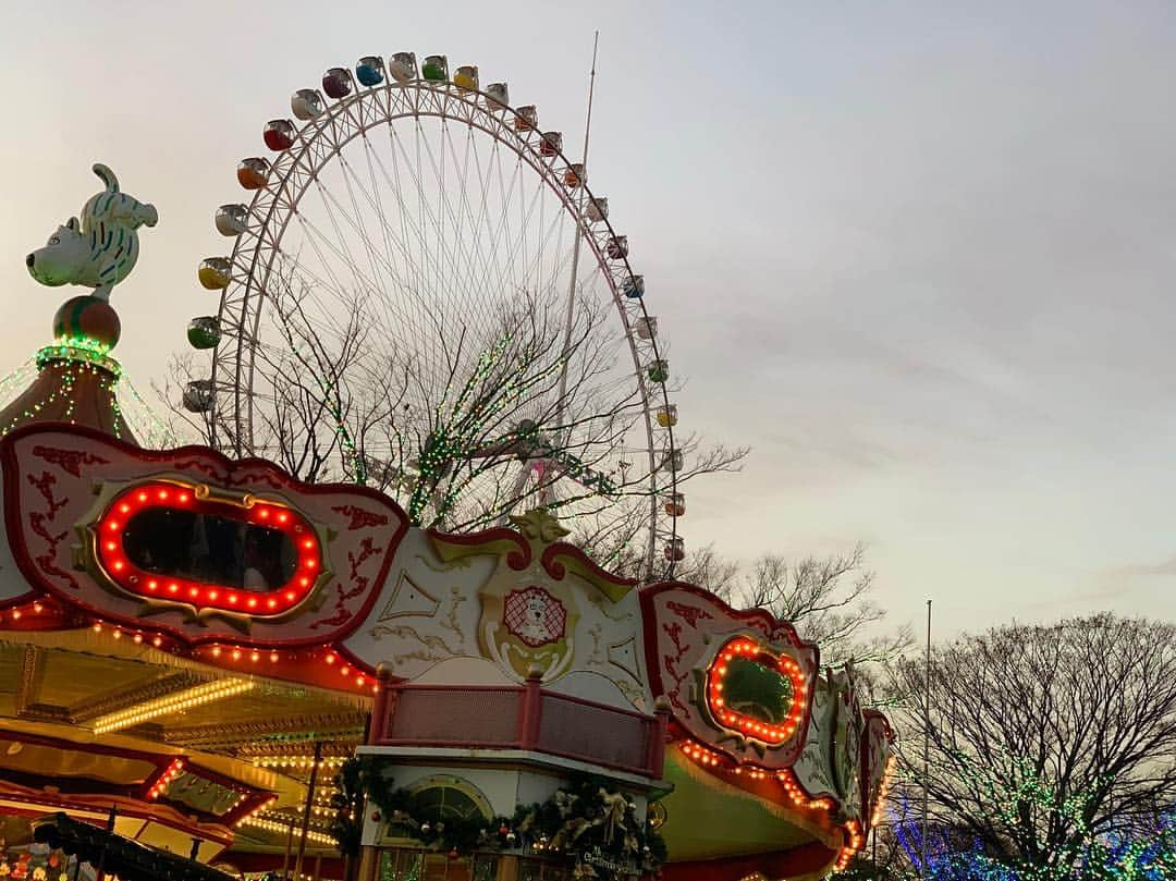 吉岡里帆さんのインスタグラム写真 - (吉岡里帆Instagram)「🎡🎠🎪 xmas.よみうりランド 夜の遊園地好きです。」12月26日 18時22分 - riho_yoshioka