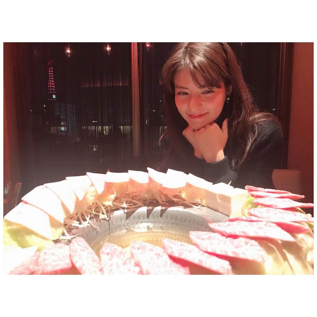 藤井美菜さんのインスタグラム写真 - (藤井美菜Instagram)「. 寒い冬はもちろんながら、年がら年中しゃぶしゃぶが大好きな私です。お野菜をたくさん食べられるのがいいですね🥰 추운 겨울은 물론이지만 어느 계절이라도 샤브샤브를 좋아하는 저입니다. 야채를 많이 먹을 수있는게 좋네요 🥰 #東京タワー#도쿄타워#tokyotower#🗼」12月26日 20時58分 - fujii_mina_0715