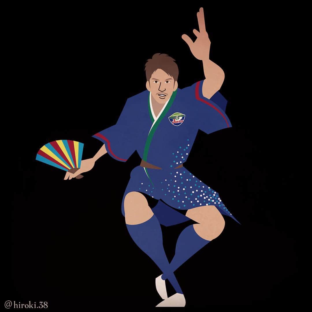 hiroki.38さんのインスタグラム写真 - (hiroki.38Instagram)「躍動と前進／and enjoy  #清武功暉 #徳島ヴォルティス #移籍 #j2 #徳島 #ヴォルティス #イラスト #サッカー #サッカーイラスト #阿波踊り #footballplayer #soccerplayer #illustrator #illustrations #vectorart #kokikiyotake #kiyotake #tokushimavortis #vortis #tokushima #jef #sagantosu #roasso #soccerillustration #jleague #awaodori」12月27日 4時10分 - hiroki.38