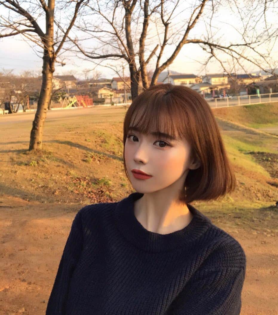 Haruのインスタグラム：「寒いよおお ...🧣🐥」
