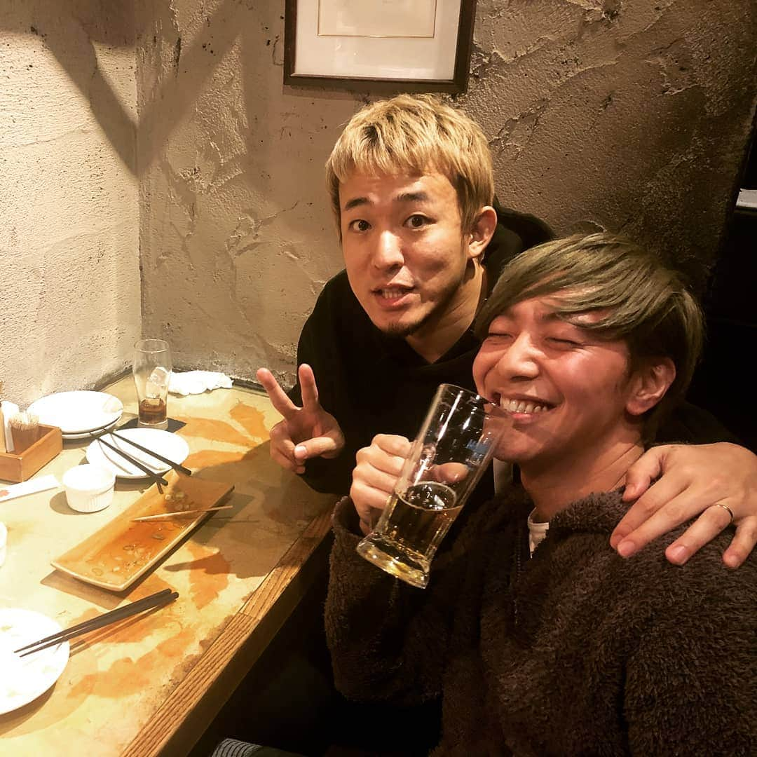 ファンキー加藤さんのインスタグラム写真 - (ファンキー加藤Instagram)「#いとこの兄ちゃん が #店長 の #八王子 #居酒屋 #坊の房 へ #ハヤヤ も #一緒に  #明日 #閉店 #寂しい #でも #まだまだ #人生は続く  #兄ちゃん #がんばれ」12月27日 23時27分 - funkykato_funkykato_funkykato