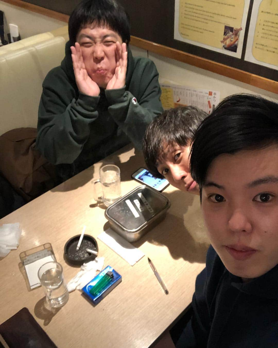 安井のインスタグラム：「いつメン〜😊」