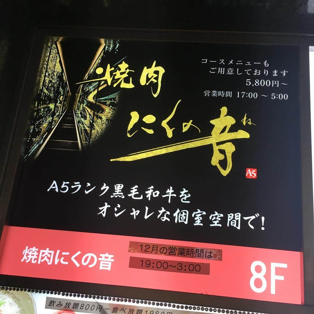 杉山佳那恵さんのインスタグラム写真 - (杉山佳那恵Instagram)「りーくん @rheekun_gaessaekki とおヒゲパイセンの最近OPENした新宿の焼肉✨にくの音✨に行ってきた😋💕 ・ マジで美味しかった！！個室で綺麗やし最高💗また絶対いこぉっ✨ ・ からのボヘミアンラプソディー観ていろいろ語り、この人また変なことしてYouTubeでMV作ったみたいなので✨ノーブルマン ジャスミンMV✨で検索してみてね。笑🤣 ・ ・ #キムチ仲間#焼肉#うま#ノーブルマン#youtube #youtuber #りーくん#ボケたら流すのやめ」12月28日 2時15分 - kanaxxy_0421