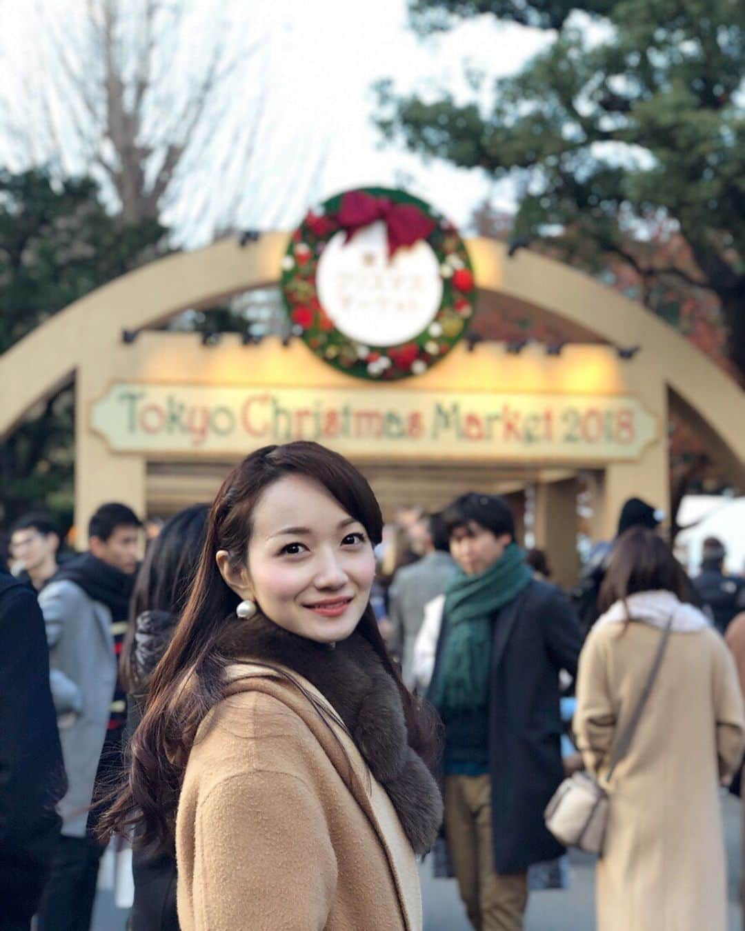 松原江里佳さんのインスタグラム写真 - (松原江里佳Instagram)「クリスマス過ぎたらあっという間に年末… 本当、師走やなぁ。 どうぞ良いお年を✨ #日比谷公園  #ハンガリー  #クリスマスマーケット #クリスマス  #でこ #フリーアナウンサー #スターダスト」12月28日 14時31分 - erika_matsubara