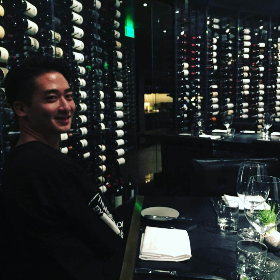 ダイキさんのインスタグラム写真 - (ダイキInstagram)「ヴェガスナイト🍷🍷🍷 #lasvegas #ARIA #jeangeorges #scremingeagle #maya #カルトワイン」12月28日 14時47分 - daiki_sugiura0619