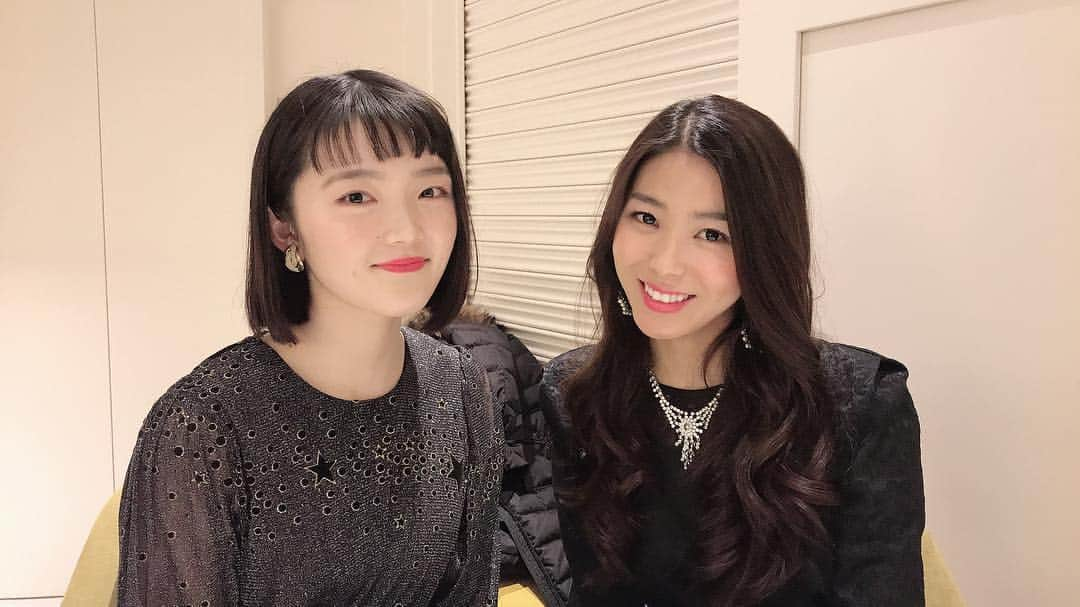 田中沙百合さんのインスタグラム写真 - (田中沙百合Instagram)「宮崎県人と長崎県人♡九州コンビ。  #宮崎県 #長崎県 #九州 #東京 #シンクバンク #忘年会 #田中沙百合 #日本酒 #和食 #ミス日本酒 #ドレスコード #ワンピース #カフェ #likeforlikes」12月28日 19時01分 - tanaka_sayuri621