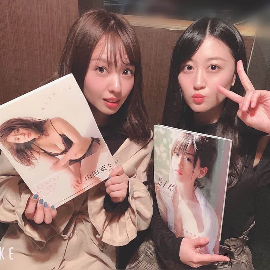 上西恵さんのインスタグラム写真 - (上西恵Instagram)「ななちゃん、 私とスーパー行った思い出忘れるななちゃん、 それでもすき！ #山西 #山田菜々」12月6日 18時01分 - jonishi_kei