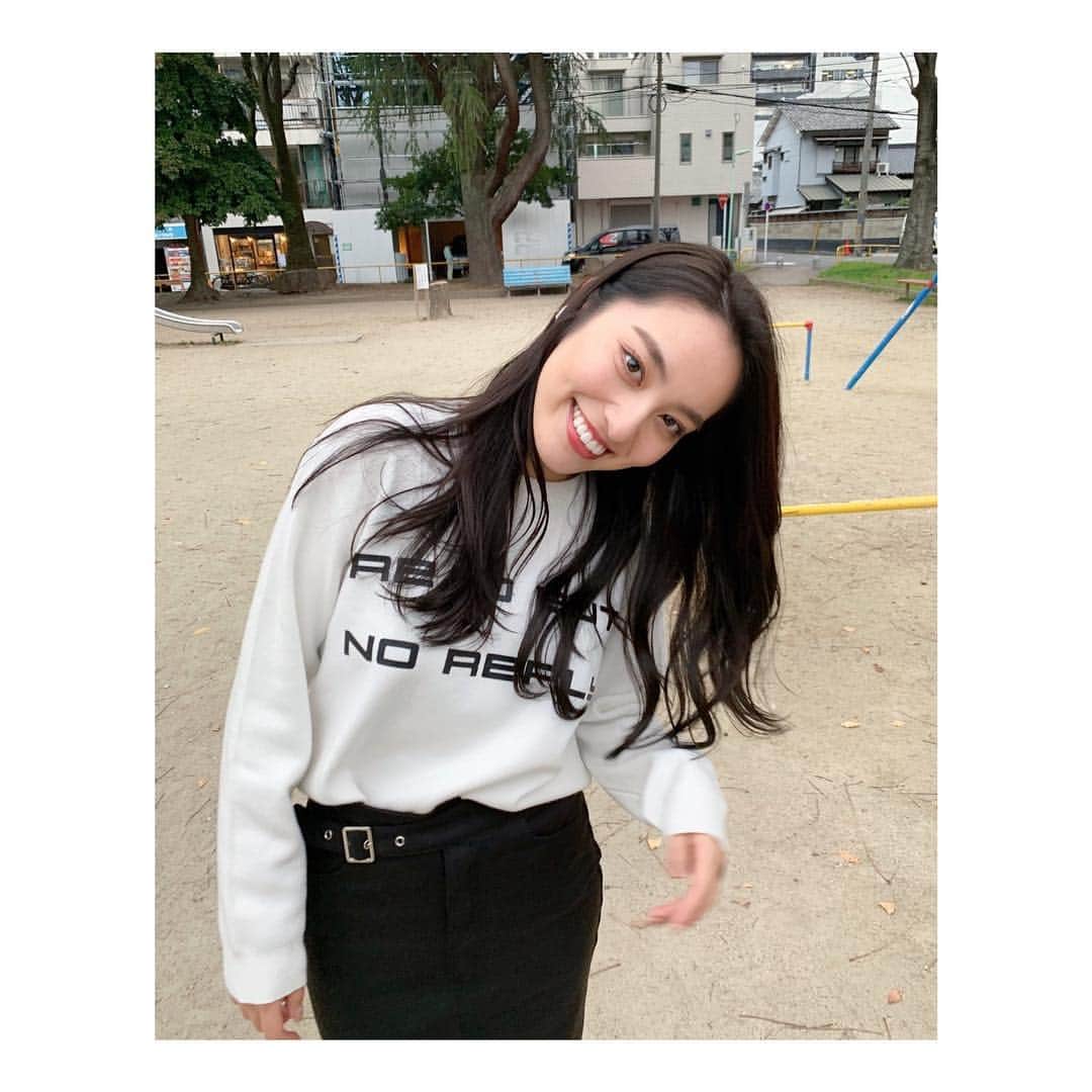 鍋谷真子のインスタグラム：「🌤 🌈🍦🍭 久しぶりの更新 🙏🏻 📸 🌸」