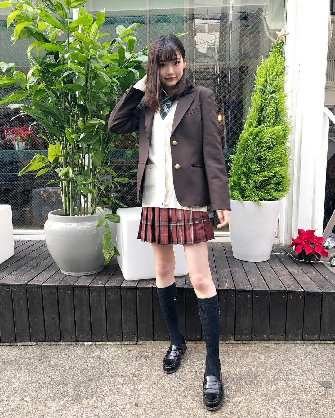 制服専門店CONOMiさんのインスタグラム写真 - (制服専門店CONOMiInstagram)「﻿ ブラウンブレザー♥️﻿ ﻿ モデル身長→170cm﻿ ⭐️着用サイズ﻿ ブレザー→L﻿ 長袖シャツ→L﻿ カーディガン→LL﻿ ﻿ ﻿ ﻿ ブレザー→¥22000﻿ 長袖シャツ→¥3800﻿ カーディガン→¥6200﻿ リボン→¥1800﻿ スカート¥9800﻿ ハイソックス→¥1000﻿ ローファー→¥9800﻿ ⚠️全て税抜きの金額です✨✨﻿ ﻿ ﻿ #CONOMi#制服#お洒落#写真#photo#カメラ#fashion#code#スカート#skirt#ローファー#可愛い#学生服#高校生#jk#jc#中学生#学校#highschool#school#靴下#着圧#柄#ブレザー#shopping#교복#아이돌#모델」12月7日 15時25分 - conomi_official