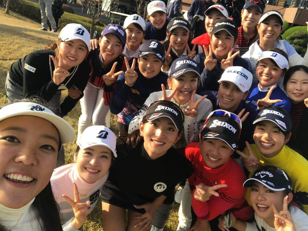 三ヶ島かなさんのインスタグラム写真 - (三ヶ島かなInstagram)「. #LPGA #新人戦 #90期生 #1人だけ浮いてると散々言われました😂」12月7日 16時34分 - kanayan0713_official