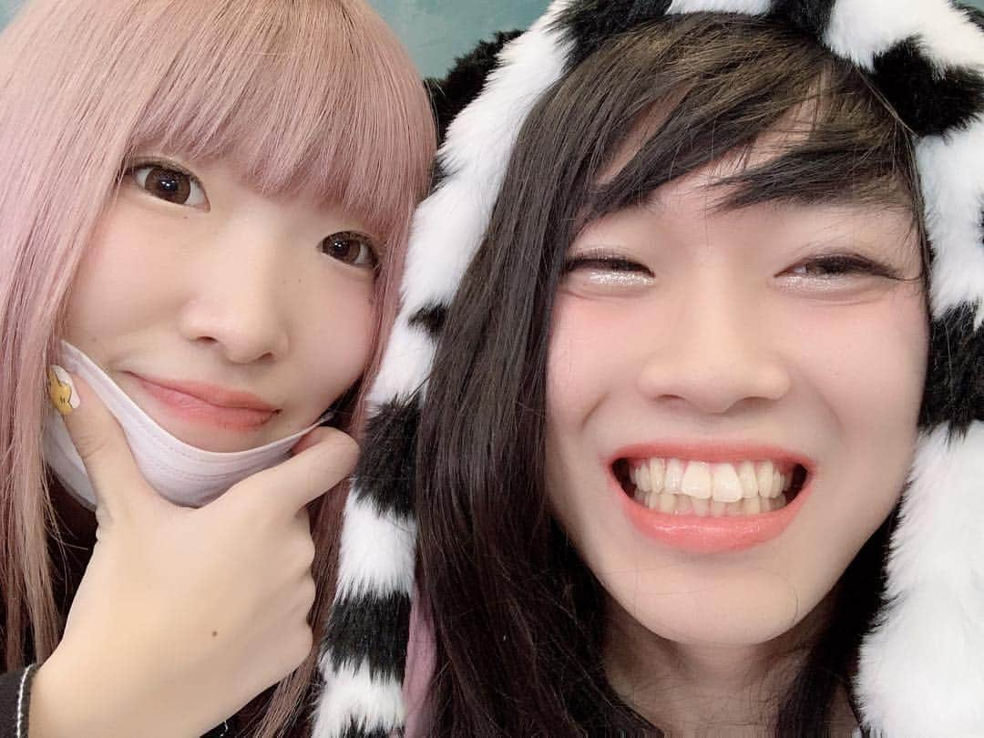 イニ（じん）さんのインスタグラム写真 - (イニ（じん）Instagram)「‪まあたそに女装メイク‬ ‪してもらったーーー🐰🌸‬ ‪可愛い？？？？？？？‬」12月7日 20時07分 - jinjin10272