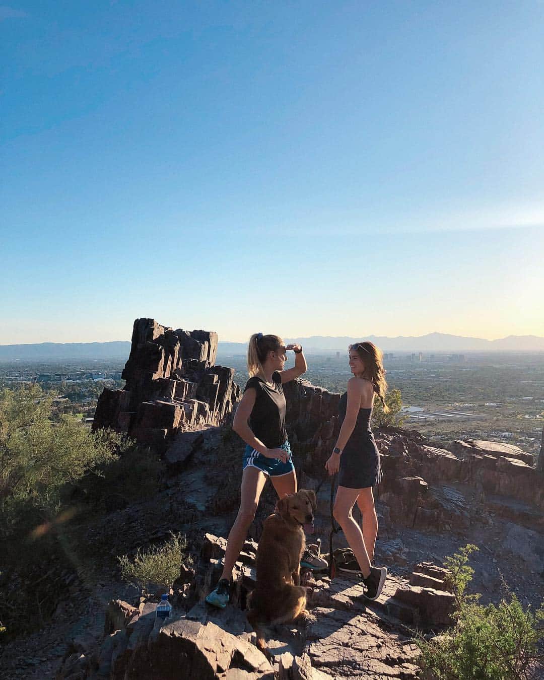 デビー・ライアンのインスタグラム：「We hiked in Perth, Aus but these are from Phoenix, Az. Jim and I love our adventure buddy/snack lord」