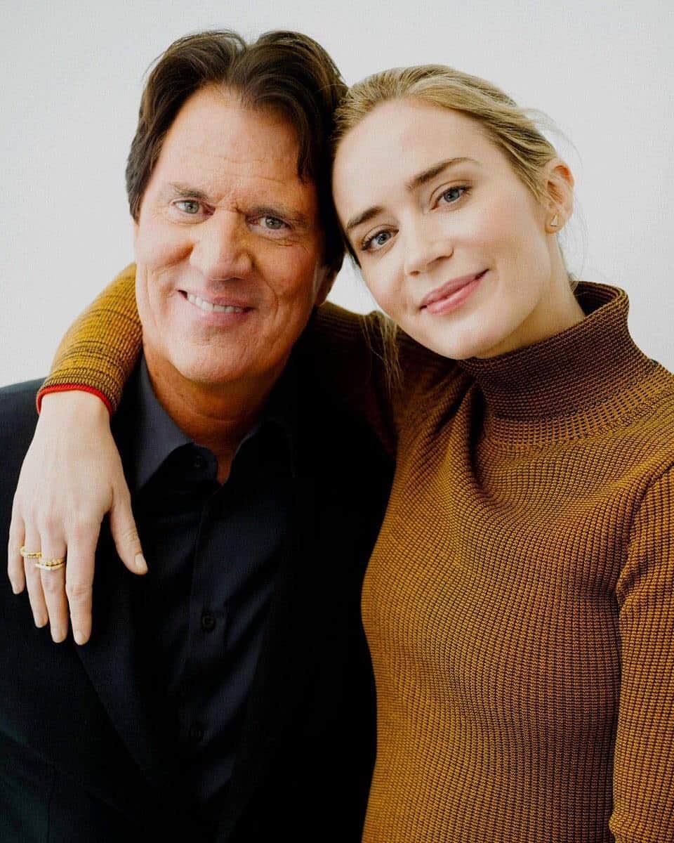 エミリー・ブラントのインスタグラム：「TimesTalk 2018 with Rob Marshall.」
