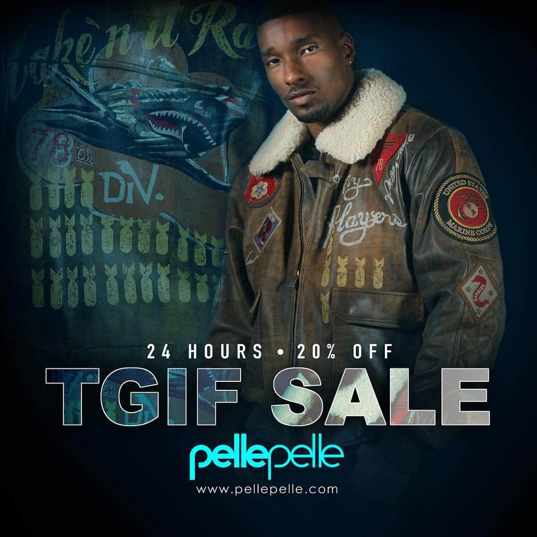 ペレペレのインスタグラム：「TODAY ONLY 20% Off with Promo Code: TGIF20 www.pellepelle.com (Excludes clearance & previous purchases)」