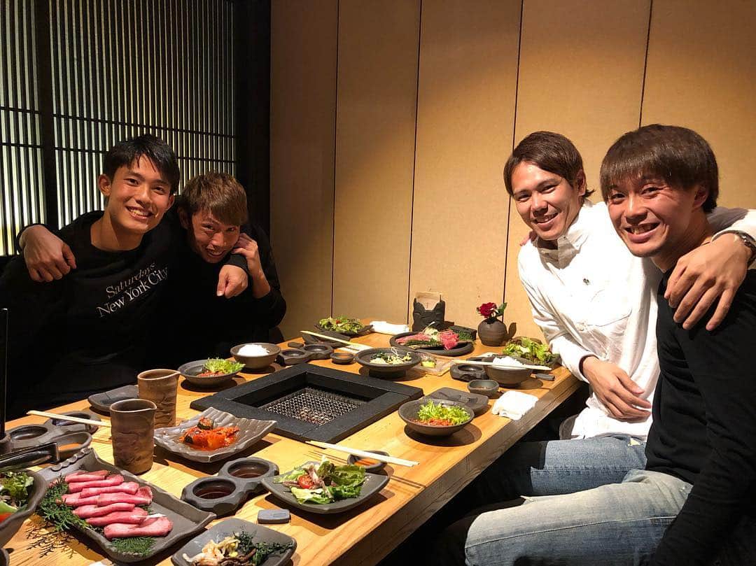 谷晃生のインスタグラム：「GK会しました🤩 楽しかったです👍 #gk会 #お疲れ様でした」