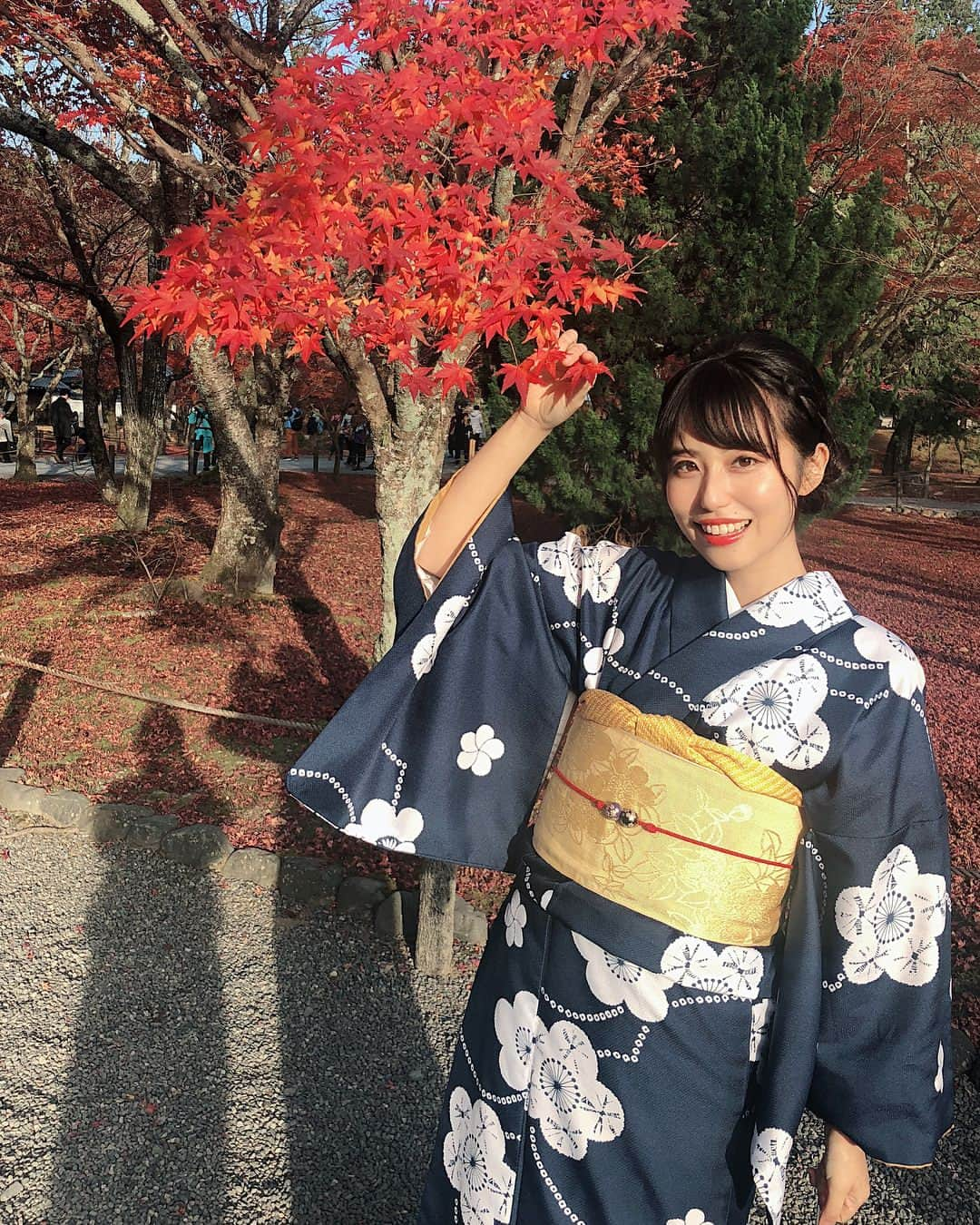 則武香月さんのインスタグラム写真 - (則武香月Instagram)「少し前に紅葉見に行ってきました🍁 . えりちゃんがたくさん撮ってくれたので載せます👀 . ぽつぽつ色づいてないところもあってもう一回行きたかったなぁ😕😕 . #kyoto#nazenji#京都#南禅寺#紅葉#着物#夢館#」12月8日 13時14分 - noritakekazuki