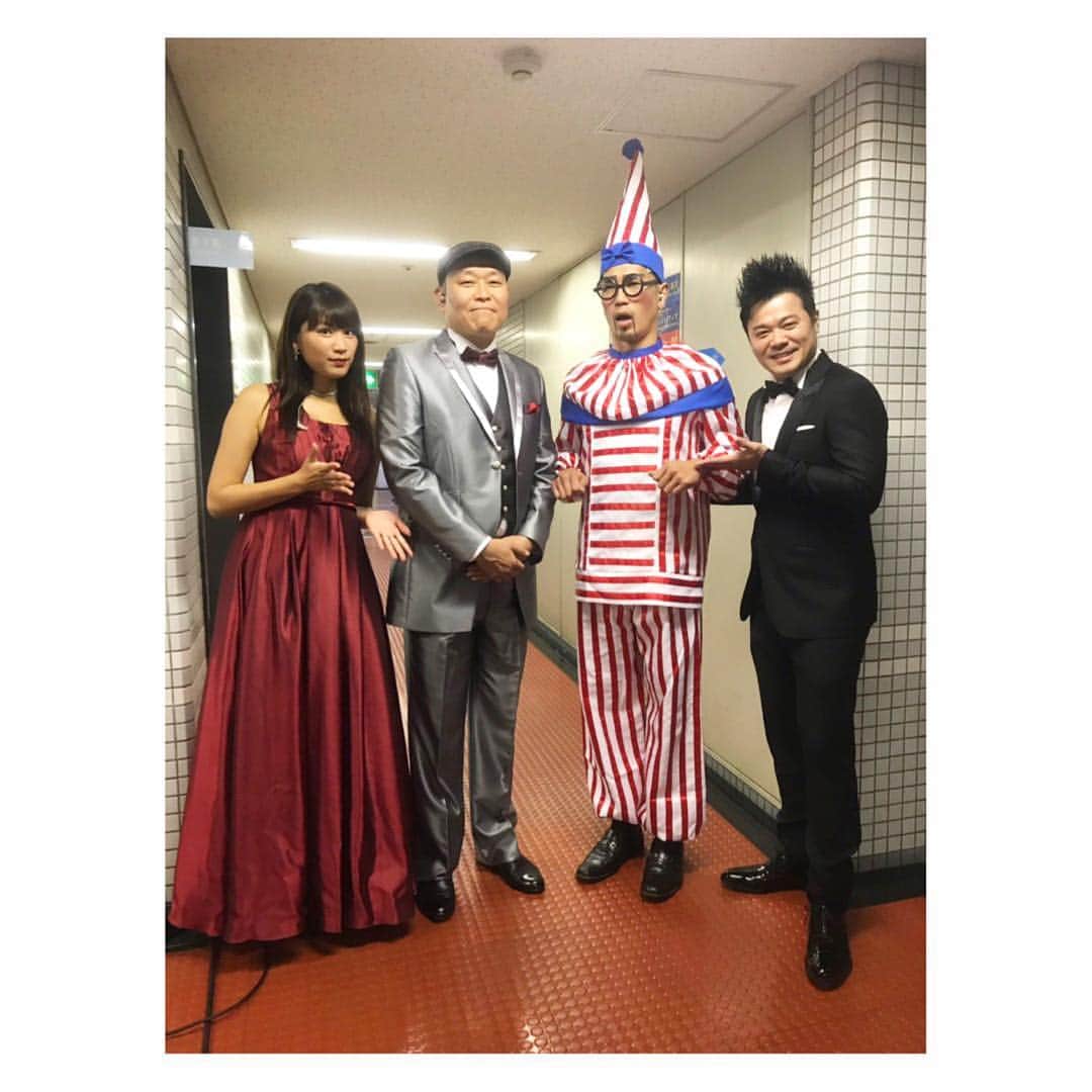 のインスタグラム：「ゲストは #千原せいじ さん #城戸康裕 選手 でしたー。 ありがとうございましたー！ にしても城戸くん、なんでしゃべれんくいだおれを選んだと？^_^ #久松郁実 ちゃん #バッドボーイズ佐田 #k1_wgp 後半戦楽しみ^_^」