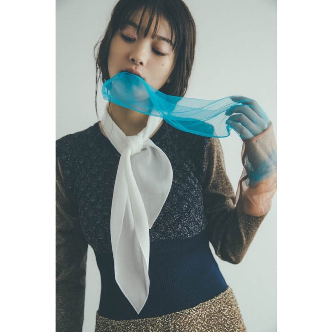 馬場ふみかのインスタグラム：「. photo @tokyojorkphotogram  styling @ishida_aya  hair makeup @risako_hm  model @fumika_baba」