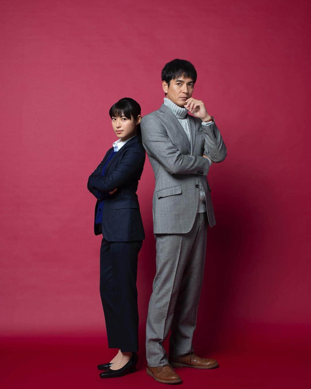 瀧本美織のインスタグラム：「来年1月10日スタート！お楽しみに😊✨ #テレビ朝日#ドラマ#刑事ゼロ#木曜夜8時#沢村一樹 さん#バディ」