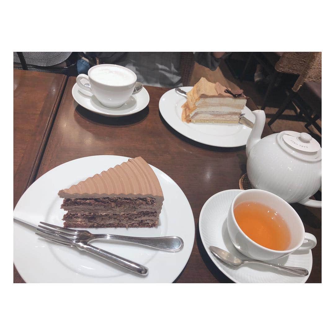 後藤理沙子さんのインスタグラム写真 - (後藤理沙子Instagram)「少し前にまさなさんとお茶した☺️ * #harbs  #cake #ケーキ #sweet」12月9日 18時08分 - risako_goto
