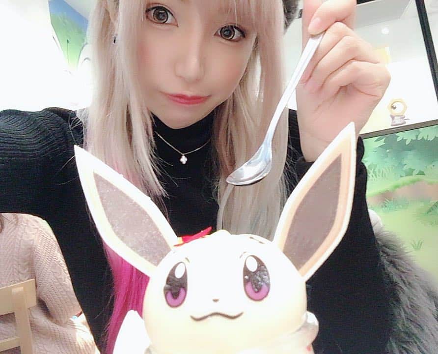 かえるちゃんさんのインスタグラム写真 かえるちゃんinstagram 池袋パルコの ピカチュウイーブイカフェ 行ってきたよ イーブイプリン 池袋パルコ ポケモン ピカブイカフェ イーブイ ピカチュウ お洒落さんと繋がりたい お洒落好き