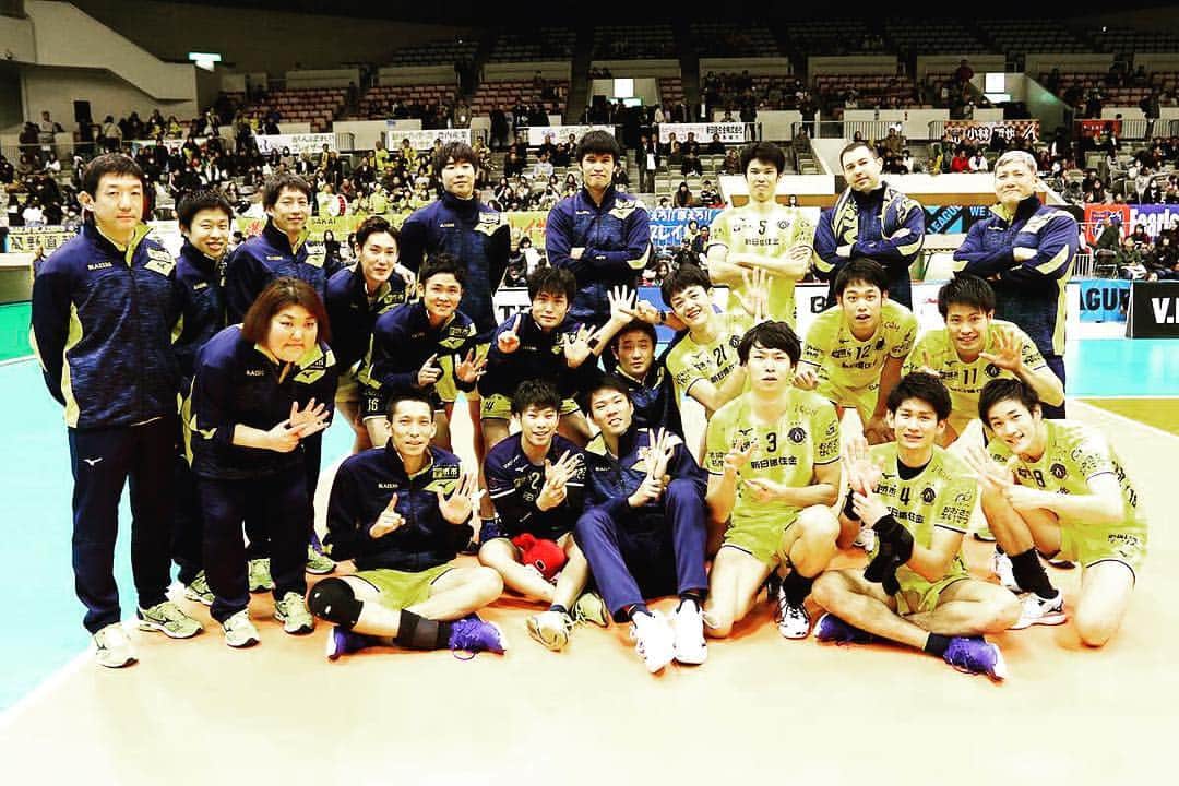 関田誠大のインスタグラム：「_ 今年最後のリーグ戦でした。 次は天皇杯です。 #sakaiblazers」