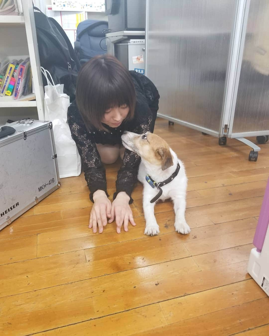 松本菜奈実さんのインスタグラム写真 - (松本菜奈実Instagram)「わんちゃん好き🐶」12月10日 1時13分 - nanaminu_773