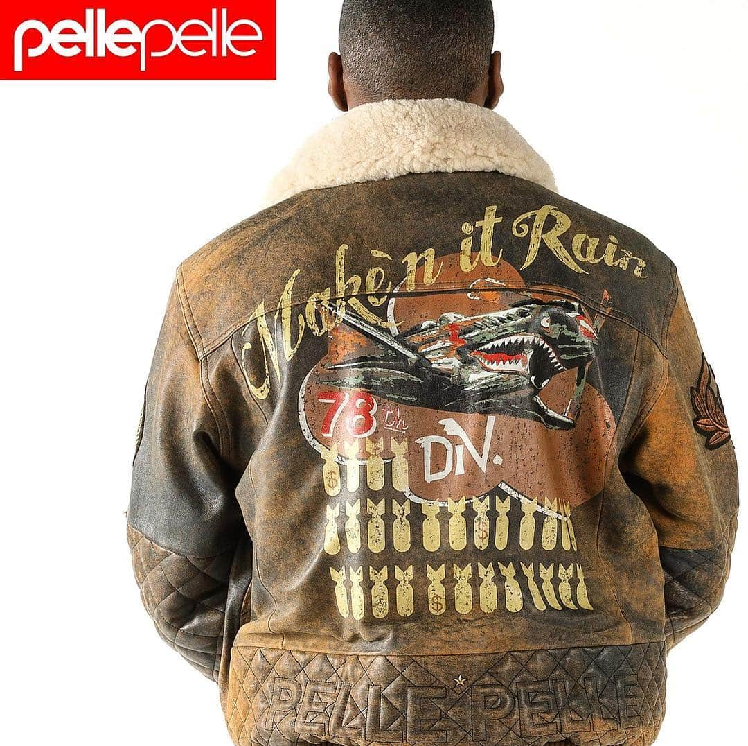 ペレペレのインスタグラム：「Make'n it Rain by Pelle Pelle www.pellepelle.com」