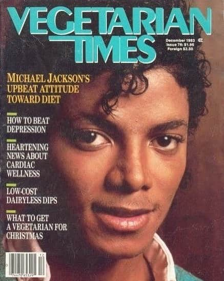 マイケル・ジャクソンさんのインスタグラム写真 - (マイケル・ジャクソンInstagram)「Do you remember the time Michael was on the cover of Vegetarian Times?」12月11日 1時58分 - michaeljackson