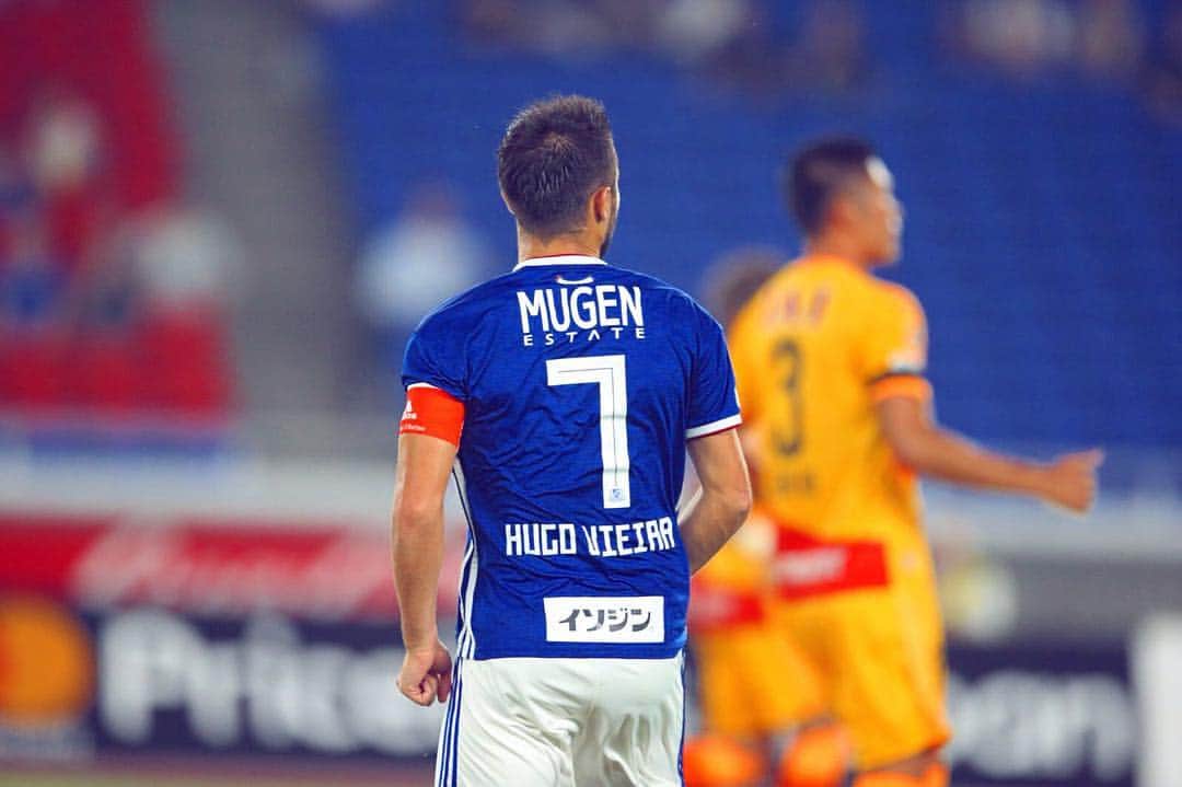 ウーゴ・ヴィエイラのインスタグラム：「Thank you for all of the messages and amazing two years @yokohamaf.marinos 🙏👌」