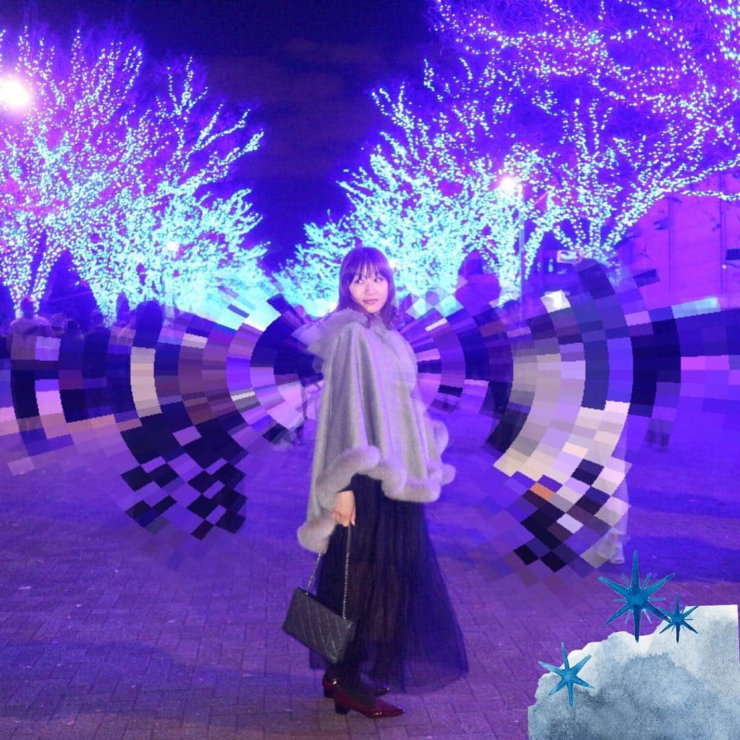 夕霧らいさんのインスタグラム写真 - (夕霧らいInstagram)「青の洞窟💙 ここのイルミネーション好き😇 去年も行って良かったから、今年も寒いけど見てきたよ🙋‍♀️ 年末までやってるみたいだから、まだ行けてない方は、是非楽しんできてください🤩. . . #渋谷 #イルミネーション #青の洞窟 #めちゃくちゃ綺麗  #ポンチョ #叔母からのプレゼント  #タグ間違い #何故かヘアーを選択💦 #激さむでしたが  #行ってよかった❤️ #22時消灯 #消える瞬間見れた  #オススメスポット #3枚目 #動画編集失敗😂」12月11日 22時54分 - 88rairai88