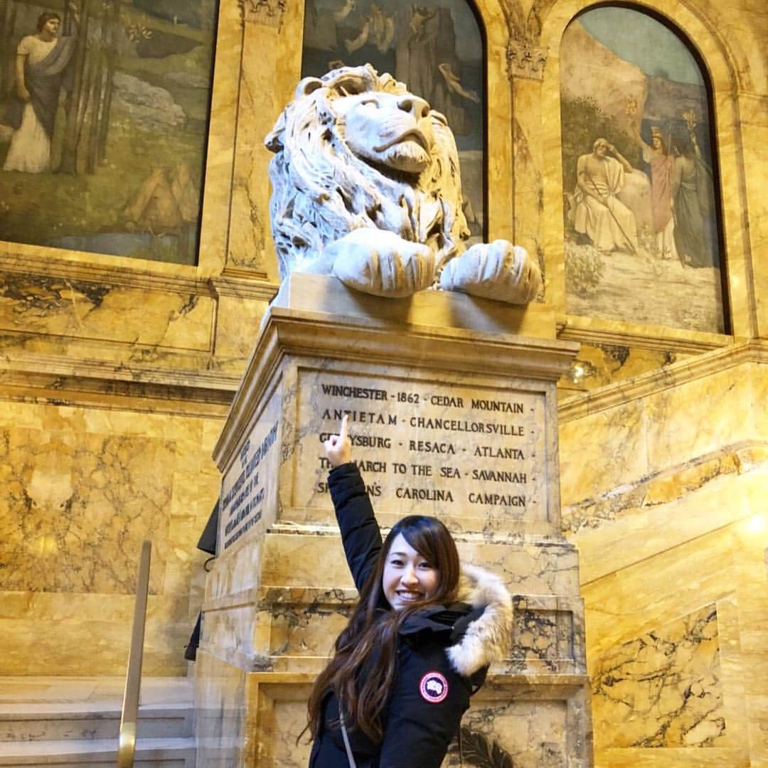 菊池沙都のインスタグラム：「また行きたい❤️ #tbt #Boston#bostonpubliclibrary  #favoriteplace#library#図書館 #iloveboston」