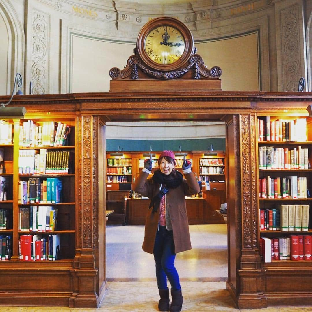 菊池沙都さんのインスタグラム写真 - (菊池沙都Instagram)「また行きたい❤️ #tbt #Boston#bostonpubliclibrary  #favoriteplace#library#図書館 #iloveboston」12月13日 12時45分 - satochin30